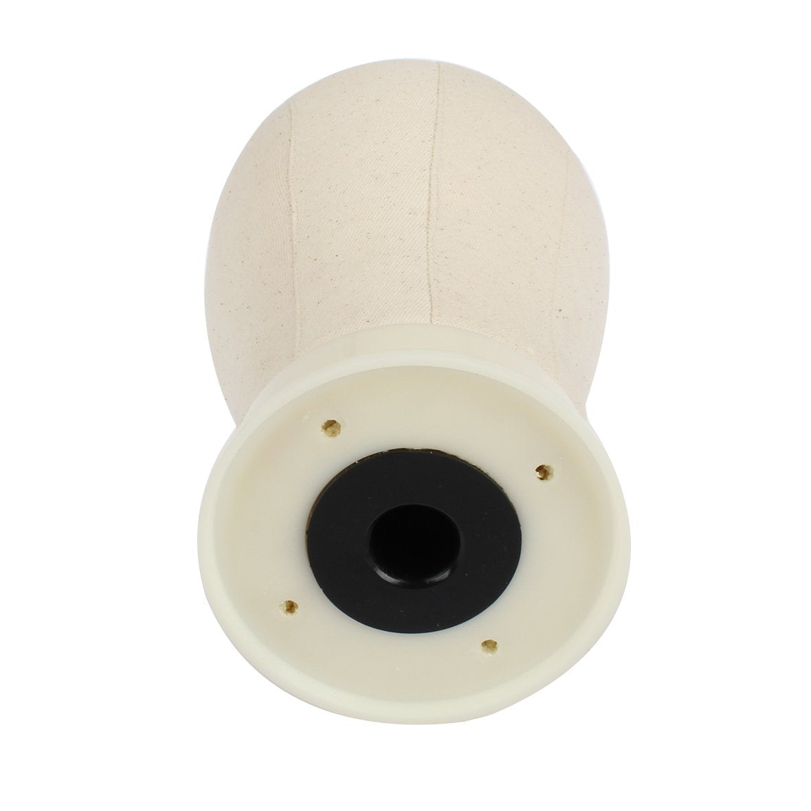 Leeven 21"24" Canvas Wig Head Poly Manikin Head for Making Wigs Professional Mannequin Head with ...