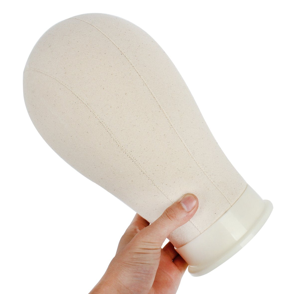 Leeven 21"24" Canvas Block Head for Making Wig Mannequin Head With T Pins and Clamp stand for Wig...