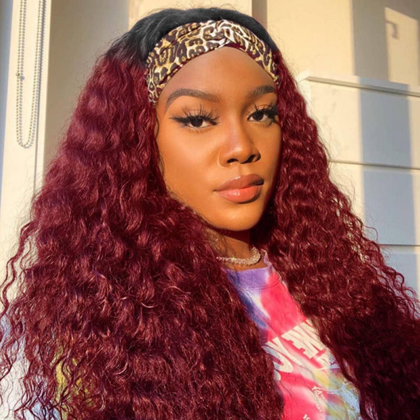Aiterina Headband Wig deep wave human hair wigs for Black Women Brazilian Remy Hair Glueless Non ...