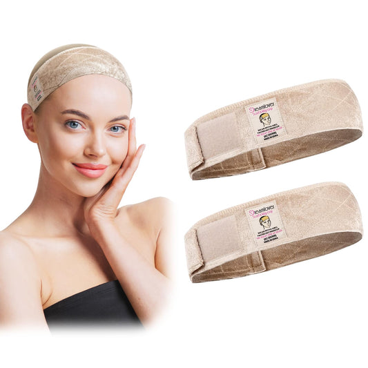 Dreamlover Wig Grip Band for Women Nude 2 Pieces