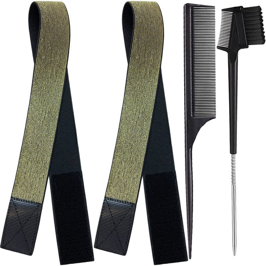 XConstellation Elastic Bands for Wig Grip  Lace Melting Edge Wrap Adjustable Magic Buckle to Lay ...