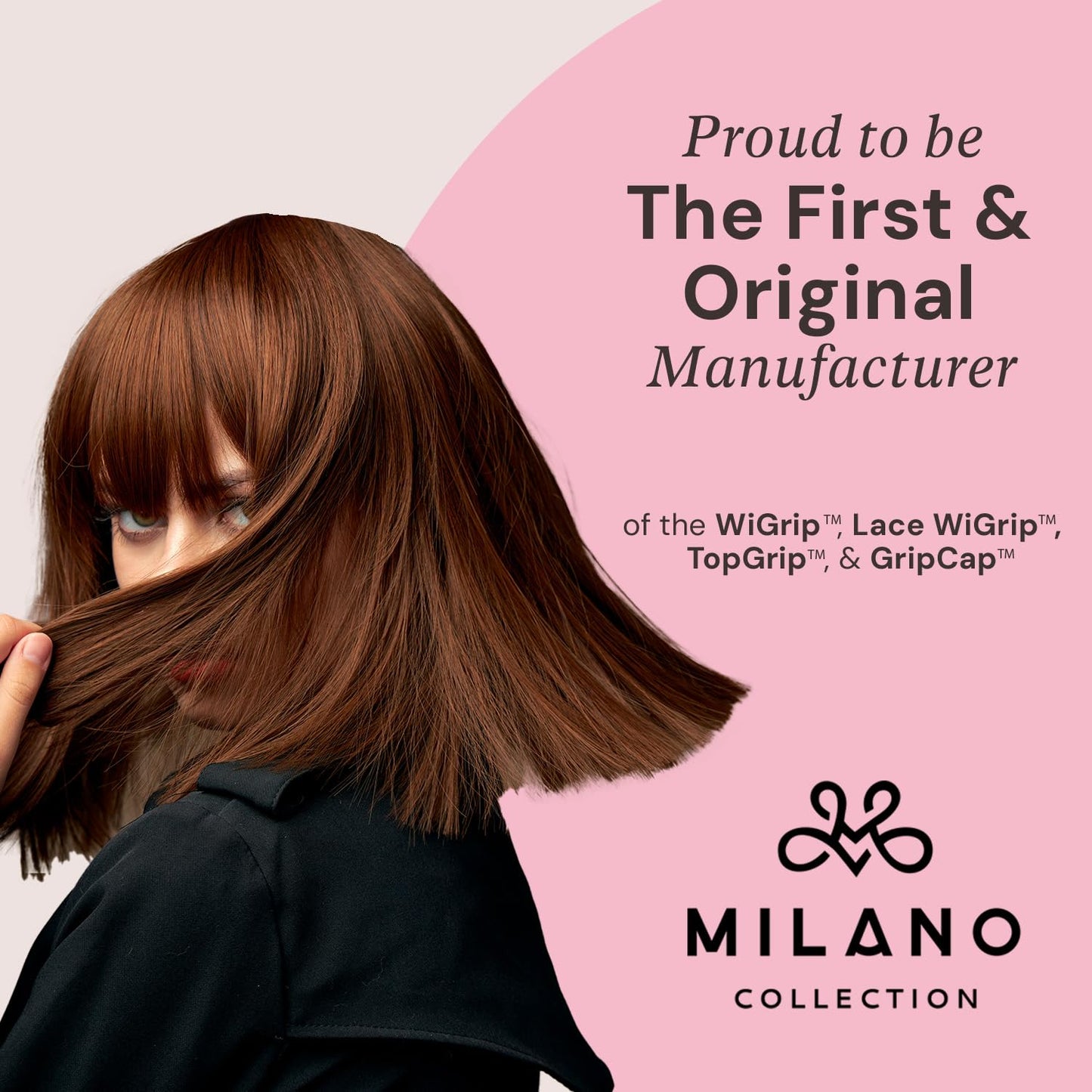 MILANO COLLECTION Lace WiGrip Lace WigCap Combo Premium Lace Wig Cap Wig Band for Women Adjusta...