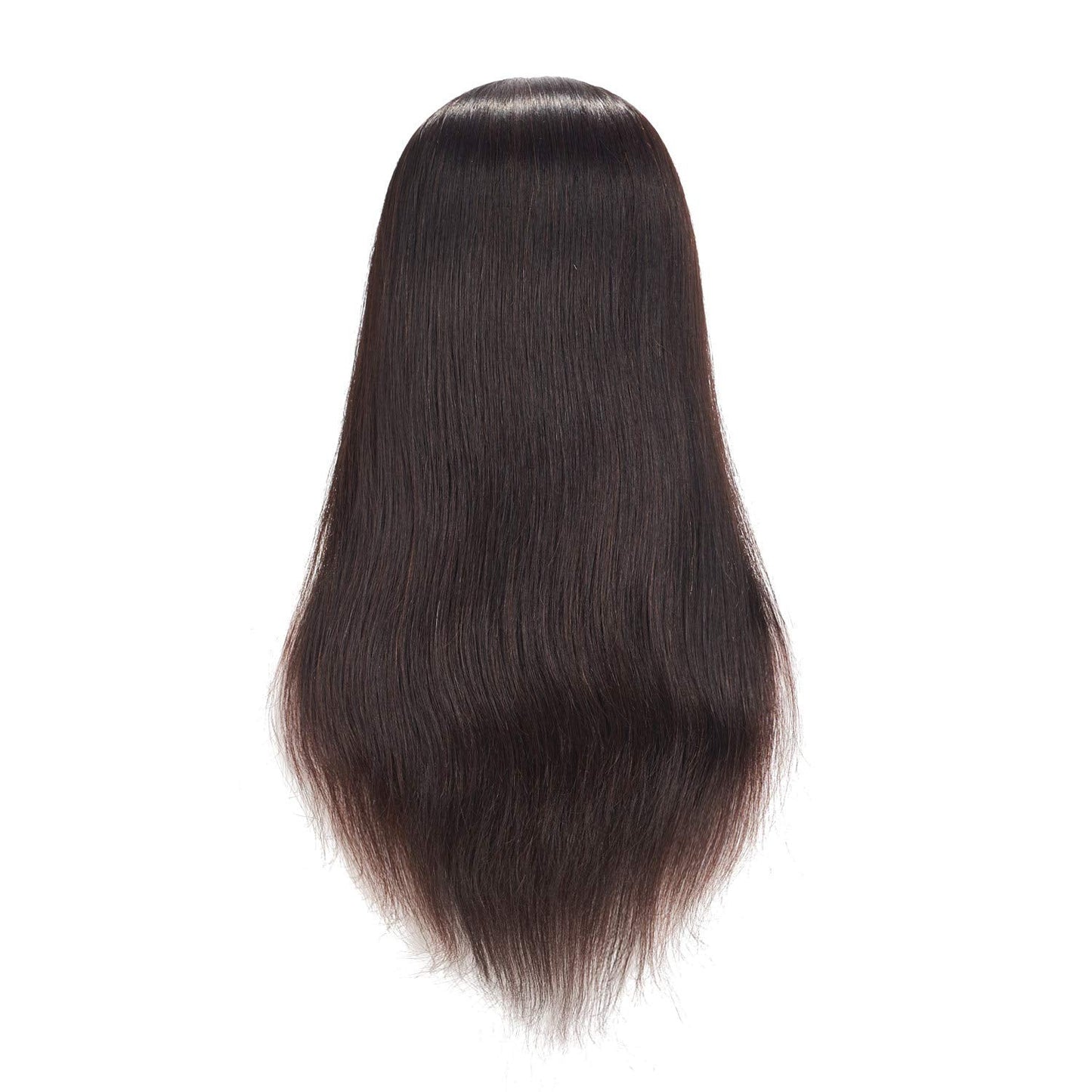 2022" 100 Human Hair Mannequin Head Training Head Cosmetology Manikin Head Doll Head with Free Cl...