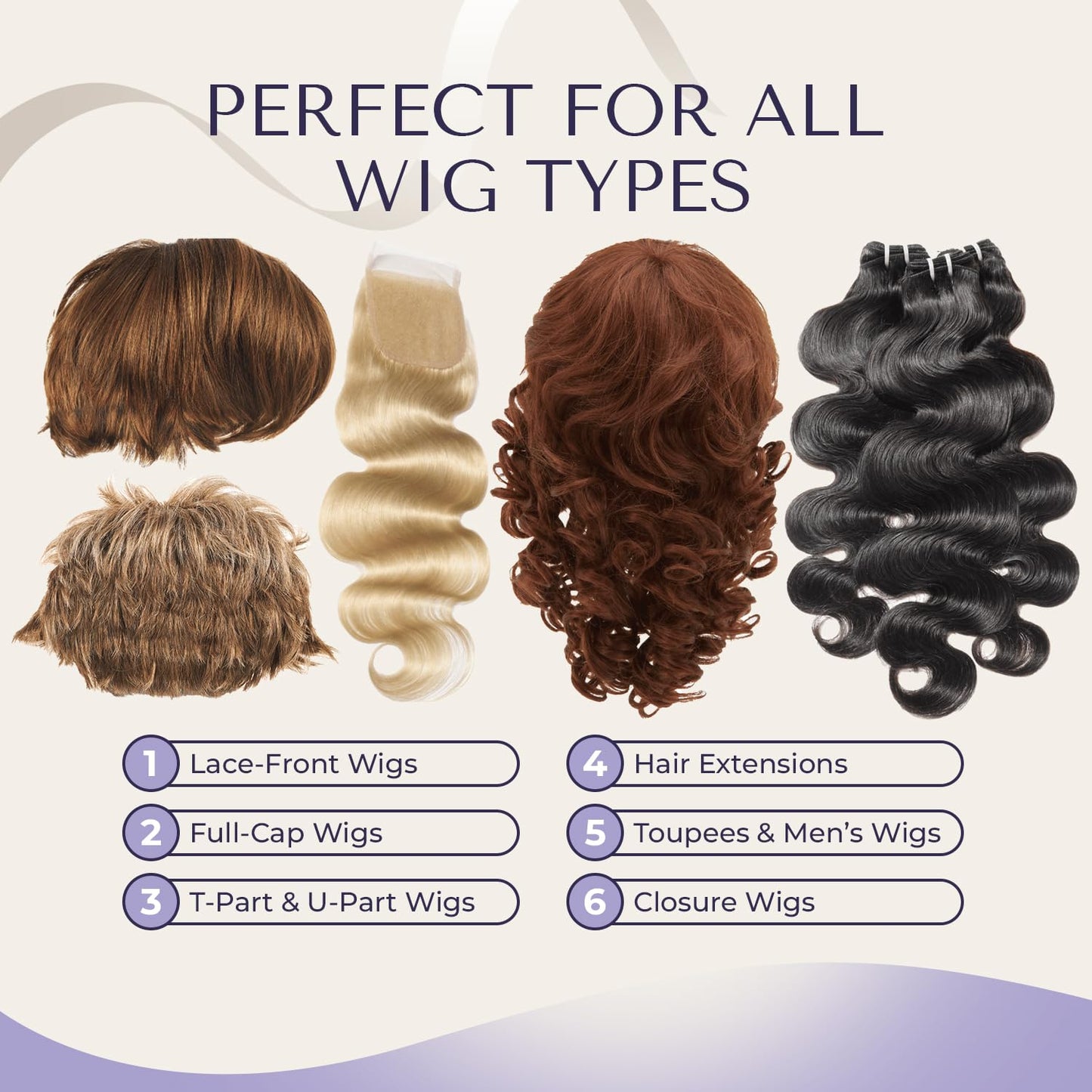 48pcs Wig Tape Double Sided Ultra Hold Lace Front Tape for Wigs Toupee Tapes Double Sided Hair T...