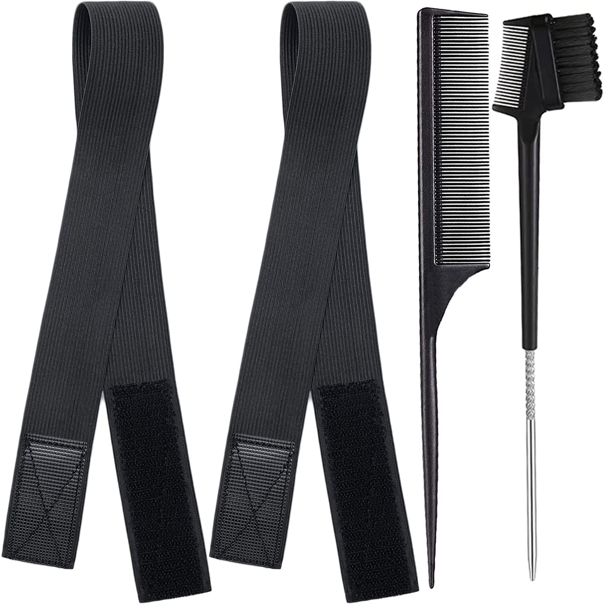 XConstellation 2 Pcs Wig Band For Melting Lace Band Elastic Bands For Wig Edge Lace Frontal Melt ...