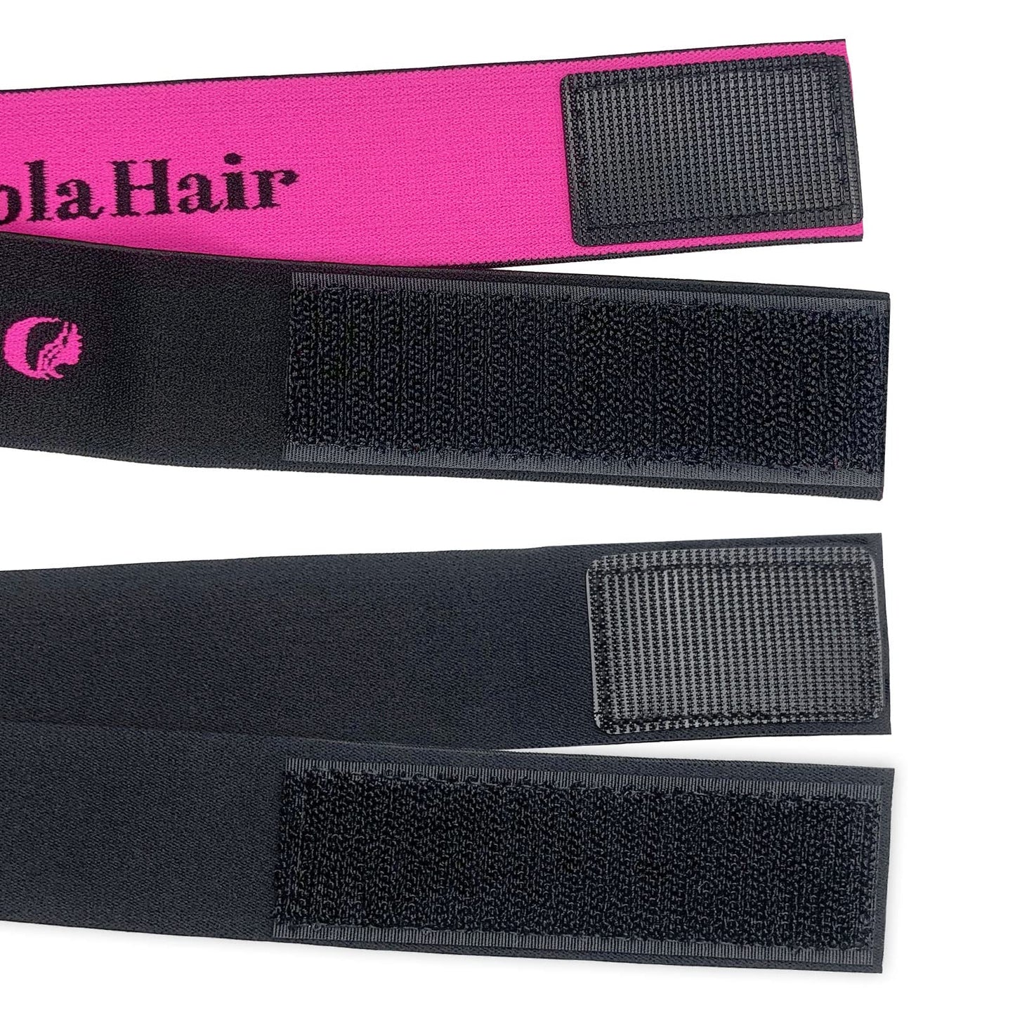 Dolahair Lace Melting Band Elastic Edge Wrap for Wigs 4PCS Bands to Lay and Hold Edges in Place