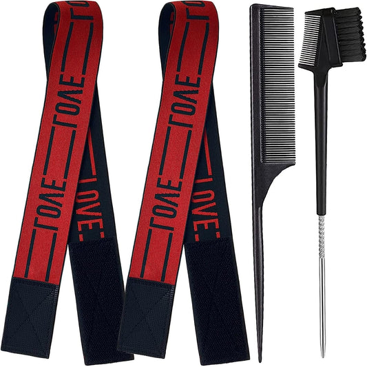 Elastic Wig Bands for Lace Front Wigs  Secure Grip Lay Edges Baby Hair Headband Melting Edge Wrap...