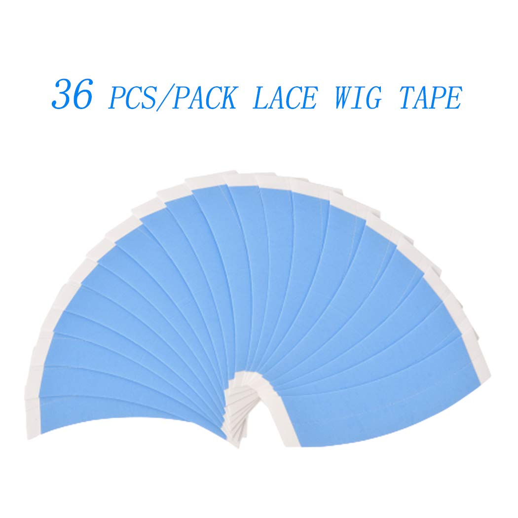 CREATE BEAUTY Lace Front Wig Tape  36 Pieces WaterProof Strong Adhesive Double Sided Lace Wigs Ta...