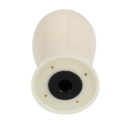 Leeven 21"24" Canvas Wig Head Poly Manikin Head for Making Wigs Professional Mannequin Head with ...