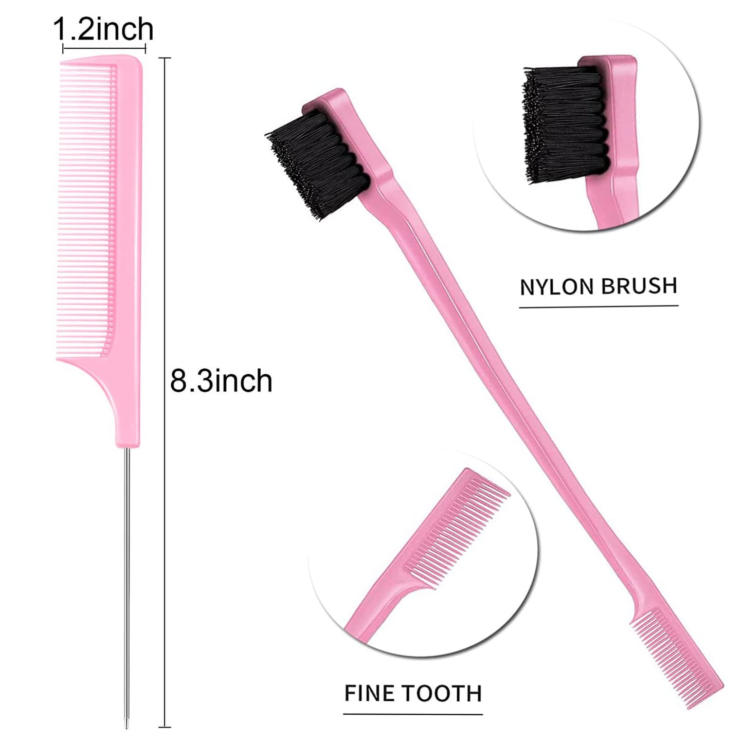 Iraatraa Elastic Bands For Wig 5 Piece Set Latex And Nylon Lace Front Hairband Melting Band For K...