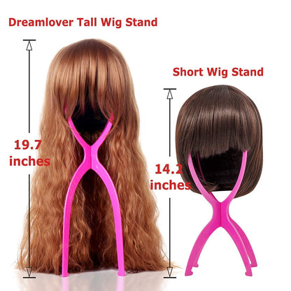 Dreamlover Wig Stand Tall Wig Stand Long 3 Pack