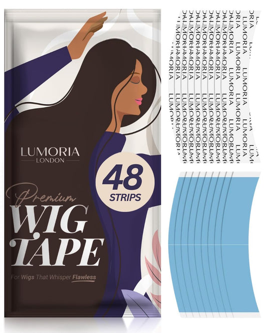 48pcs Wig Tape Double Sided Ultra Hold  Lace Front Tape for Wigs Toupee Tapes Double Sided Hair T...