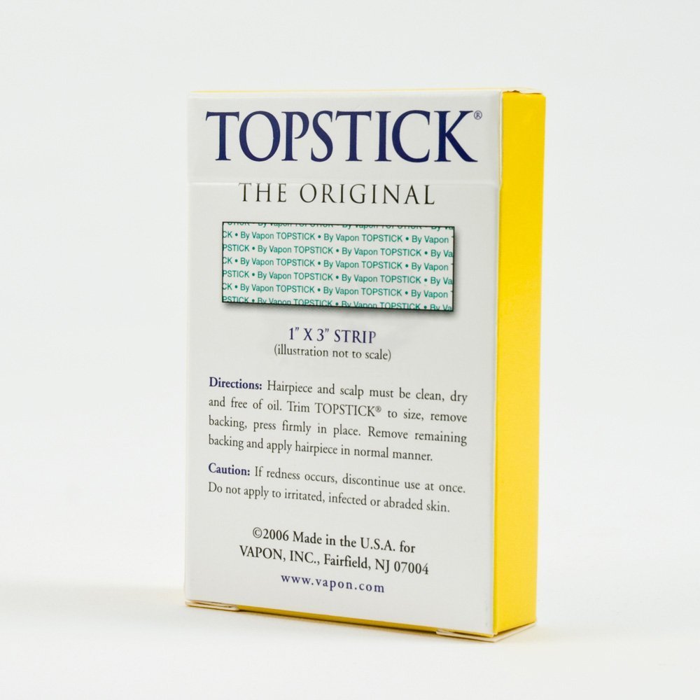 Vapon Topstick 1" X 3"  50 Strips in each box 2 boxes HypoAllergenic All Purpose Clear Double Tape