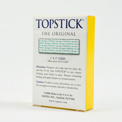 Vapon Topstick 1" X 3"  50 Strips in each box 2 boxes HypoAllergenic All Purpose Clear Double Tape