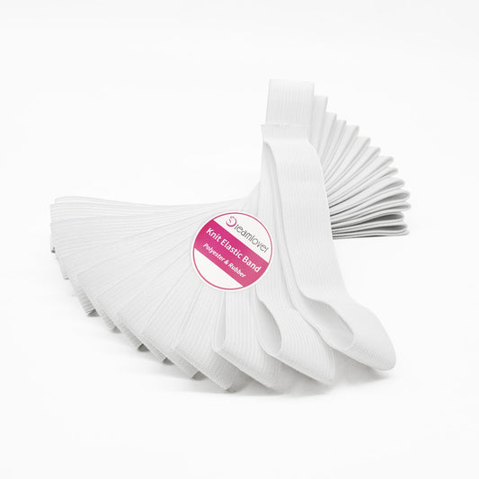 Dreamlover White Elastic Spool 1 Inch x 6 Yards