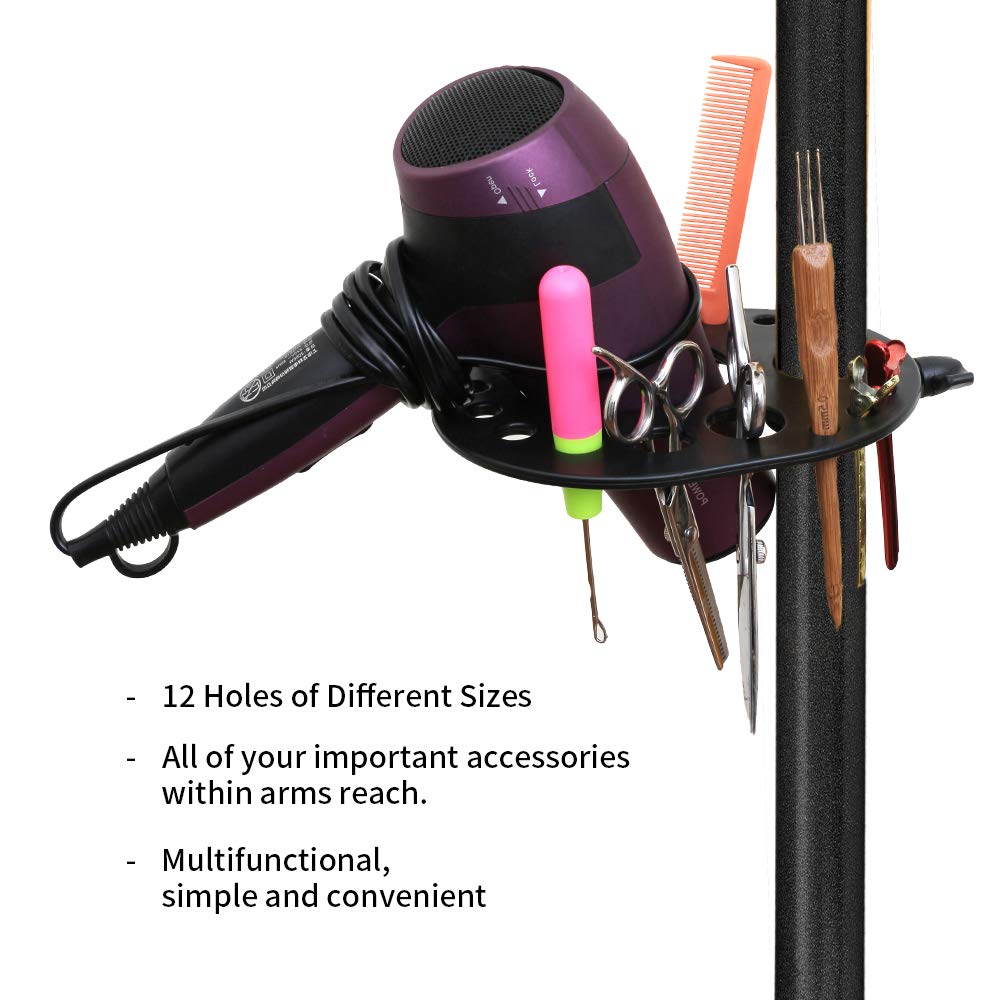 Wig Stand Tripod 55 Inch Metal Wig Mannequin Head Tripod Stand For Hairdressing Training Head Adj...