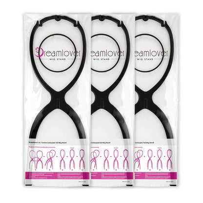 Dreamlover Wig Stand Tall Wig Stand Long 3 Pack