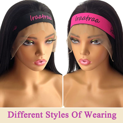 Iraatraa 6 Pcs Elastic Wig Band Set  Lace Melting Bands For Lace Front Wigs Keeping Wigs In Place...