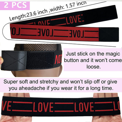 Elastic Wig Bands for Lace Front Wigs  Secure Grip Lay Edges Baby Hair Headband Melting Edge Wrap...