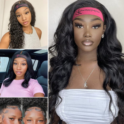Wig Edge Control Band for Women  Elastic Headbands for Lace Front Wigs Lay Baby Hair Grip Edges W...