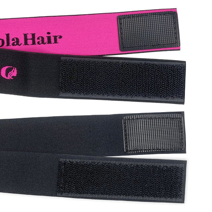 Dolahair Lace Melting Band  Elastic Edge Wrap for Wigs 4PCS Bands to Lay and Hold Edges in Place